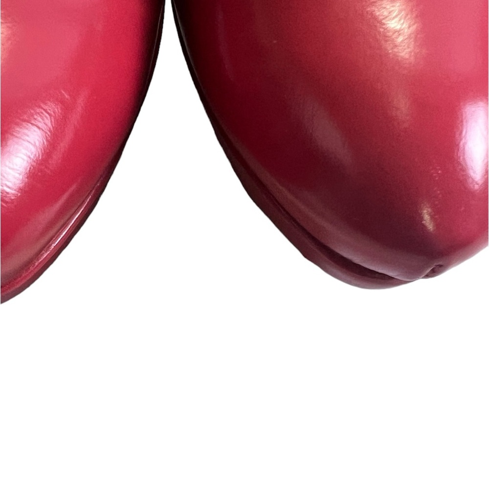 Louis Vuitton Pink Leather pointed toe pumps!  Size 8.5 - Picture 7 of 17